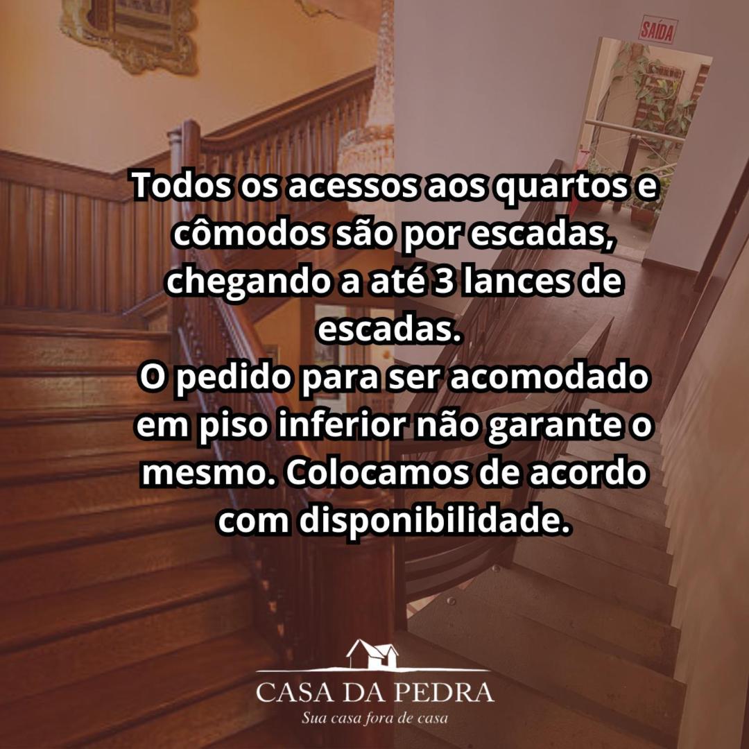 Pousada Casa Da Pedra Blumenau Esterno foto
